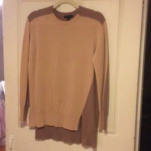 Two toned J Crew sweater
